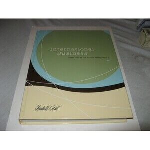 International Business Competing In The Global Marketplace Hard Back Charle Hill